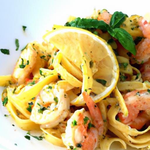 Zesty Lemon Garlic Shrimp Pasta: A Flavorful Feast Guide