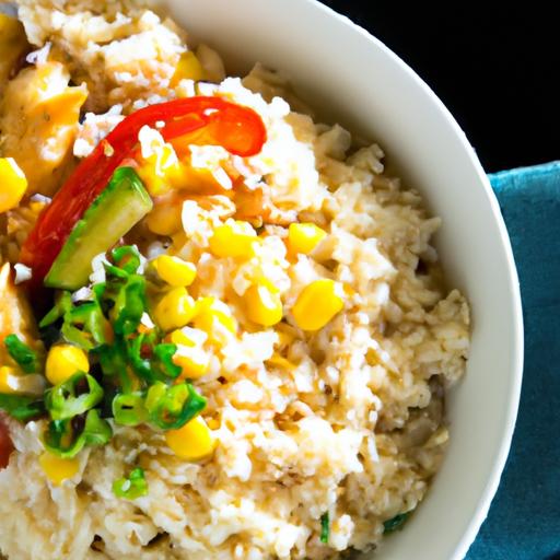 Street Corn Chicken Rice Bowl: A flavorful​ feast in a Bowl