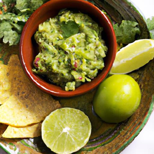 Zesty No-Oil Guacamole with Fresh lime: A Healthy Twist