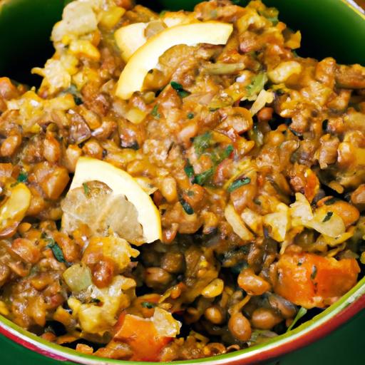 Hearty Lentil & Brown Rice Casserole: Nutritious Comfort Food