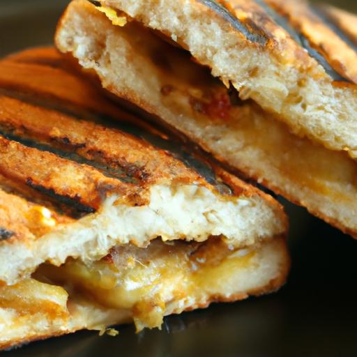 Melty Eggplant & Cheese Panini: A Savory Delight Inside