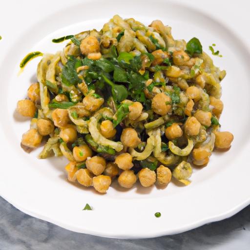 Chickpea ⁣Pasta with Pesto: A⁣ Nutritious twist on‍ Tradition