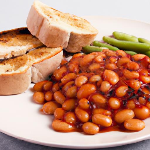 Quick & Tasty: microwave Baked Beans on Toast Delight