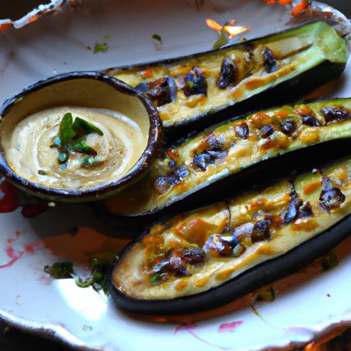 roasted Eggplant⁤ with Tahini: A Creamy Middle Eastern Delight