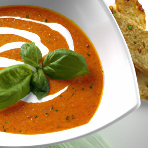 Tomato Basil Soup: A Cozy Classic Bursting with Flavor