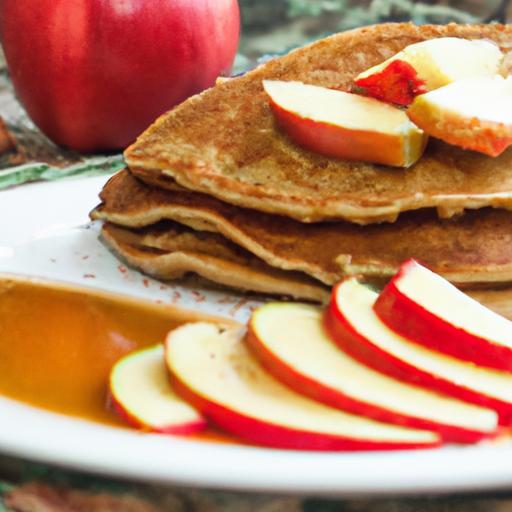Wholesome Whole Wheat Pancakes with ⁣Sweet Applesauce Twist