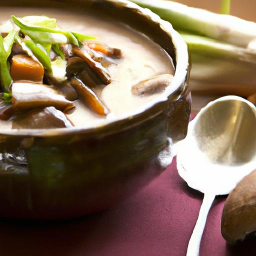 Hearty Mushroom and Barley soup: A Comfort Bowl Recipe