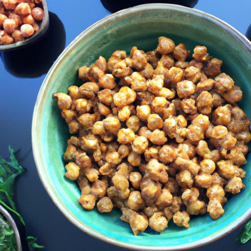 Crunchy Microwave Roasted Chickpeas: Quick & Nutritious Snack
