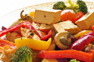 Brighten Your Breakfast: Colorful Tofu Scramble with Veggies