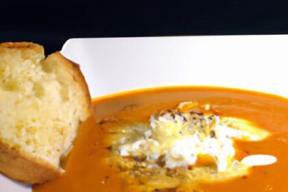 Velvety Roasted Red Pepper & Gouda Cheese Soup Recipe