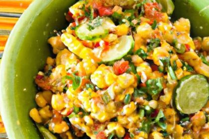 Zesty Mexican Street Corn Salad: A Fresh Flavor Fiesta