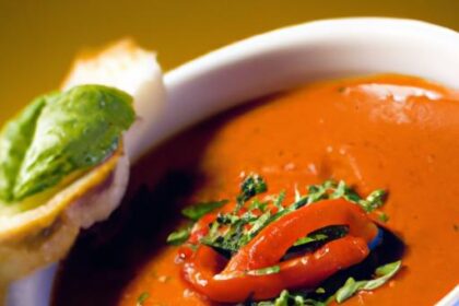 Easy Roasted Red Pepper Soup Using Canned Peppers Magic