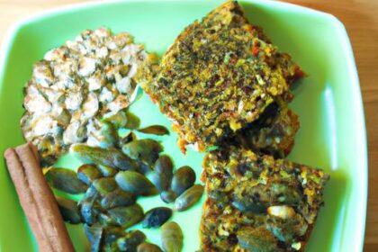 Crunchy Pumpkin Seed Granola Bars: Nutritious Snack Boost