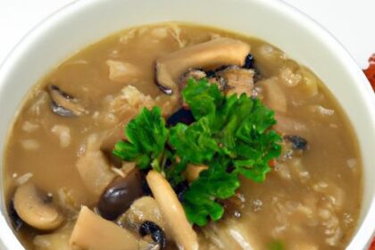 Hearty Mushroom and Barley Soup: A Comfort Bowl Recipe