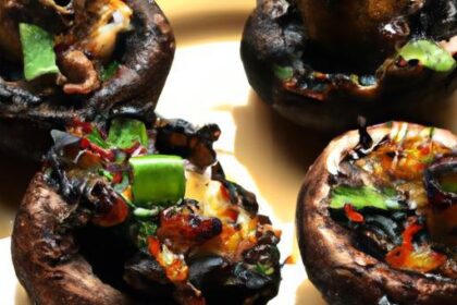 Hearty Stuffed Portobello Mushrooms: A Flavorful Delight