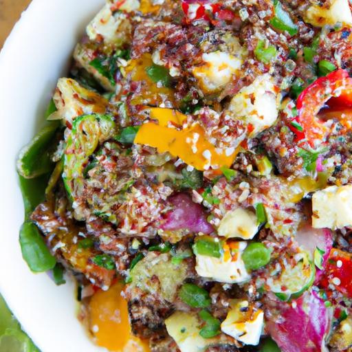 Colorful Quinoa Salad with Perfectly Roasted Veggies