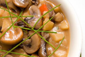 Hearty Mushroom and Barley Stew: A Rustic Comfort Dish