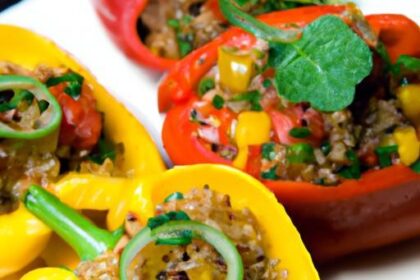 Colorful Quinoa Stuffed Peppers: A Nutritious Delight