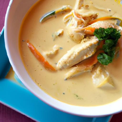 Creamy Coconut Curry Chicken Soup: A Flavorful Comfort Bowl