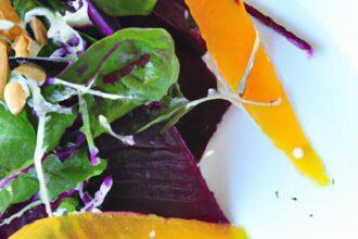 Bright & Zesty Beet Salad with Sweet Orange-Honey Drizzle