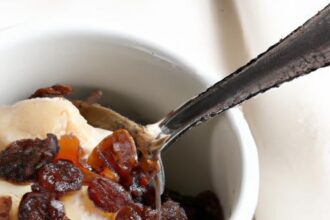 Start Your Day Right: Wholesome Grain Pudding with Raisins