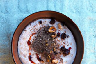 Nourish Your Mornings: Flaxseed & Almond Smoothie Bowl