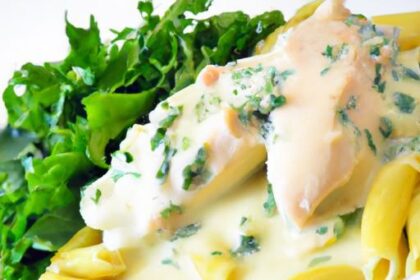Savor the Flavor: Creamy Chicken and Spinach Pasta Delight