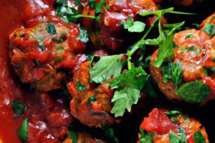 Savory Meatballs in Marinara: A Classic Italian Delight