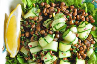 Fresh and Nutritious: The Ultimate Lentil Cucumber Salad