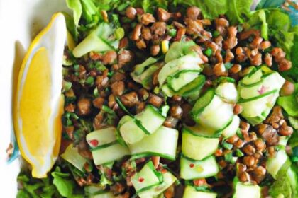 Fresh and Nutritious: The Ultimate Lentil Cucumber Salad