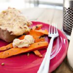 Sweet Harmony: Baked Sweet Potato Meets Creamy Almond Butter