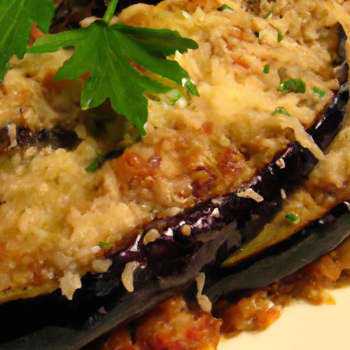 Wholesome Eggplant Parmesan with Crispy Whole Wheat Crumbs