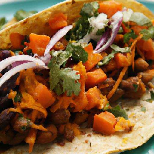 Flavor-Packed Sweet Potato & Black Bean Tacos to Savor
