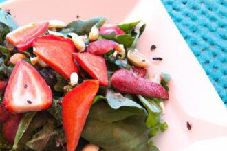 Fresh and Flavorful: The Ultimate Spinach & Strawberry Salad