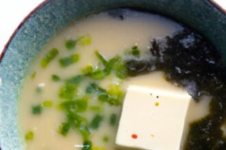 Umami Delight: Crafting Miso Soup with Tofu and Seaweed