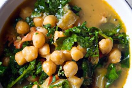 Hearty Chickpea and Kale Soup: A Nutritious Powerhouse