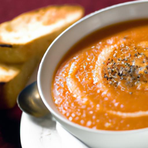 Roasted Red Pepper & Tomato Soup: A Flavorful Comfort Bowl