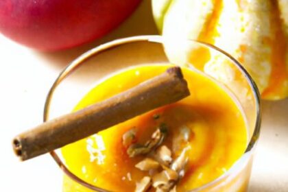 Warm Up Your Day with a Pumpkin Cinnamon Smoothie Delight