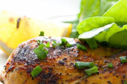 Zesty Lemon Herb Grilled Chicken: Bursting with Flavor
