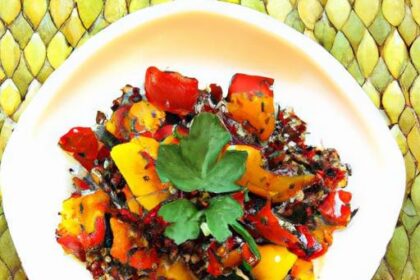 Colorful Quinoa & Roasted Veggie Bowl: A Nutritious Delight