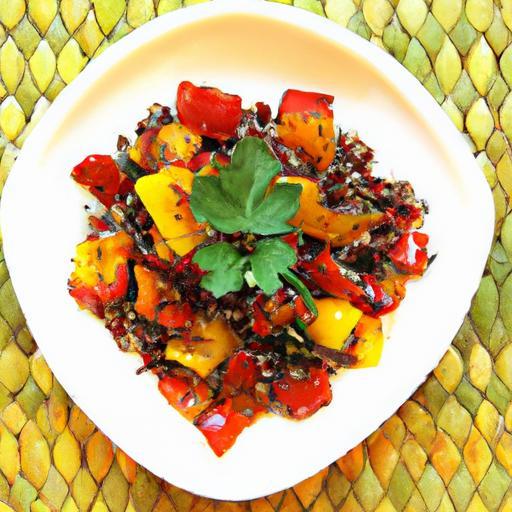 Colorful Quinoa & Roasted Veggie Bowl: A Nutritious Delight
