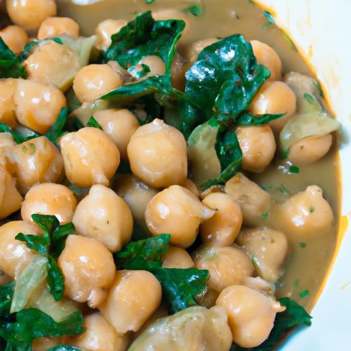 Wholesome Chickpea and Spinach Curry: A Flavorful Feast