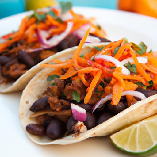 Sweet Potato & Black Bean Tacos: A Flavorful Fiesta Feast
