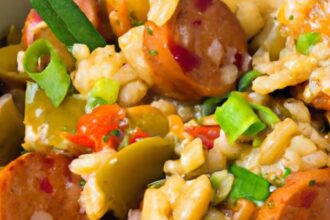 One-Pan Cajun Sausage & Rice: Easy 30-Minute Dinner