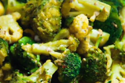 Zesty Lemon Garlic Roasted Broccoli: A Flavorful Veggie Delight