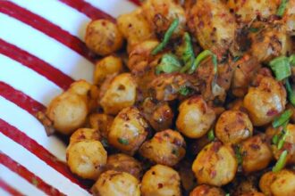 Crispy Roasted Chickpeas with Smoky Paprika Delight