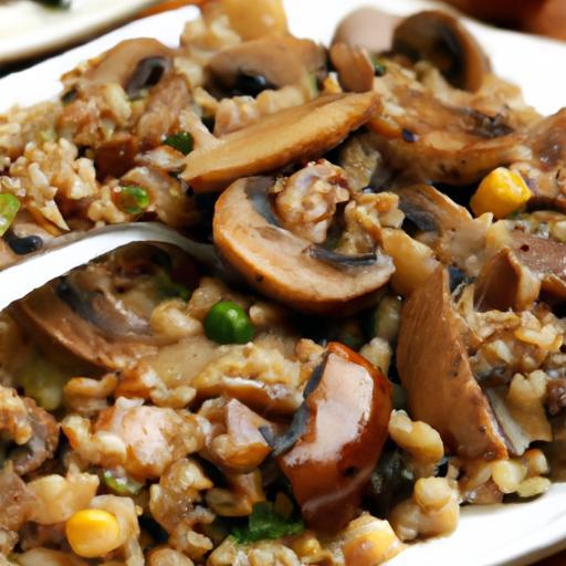 Hearty Barley & Mushroom Casserole: A Comfort Classic