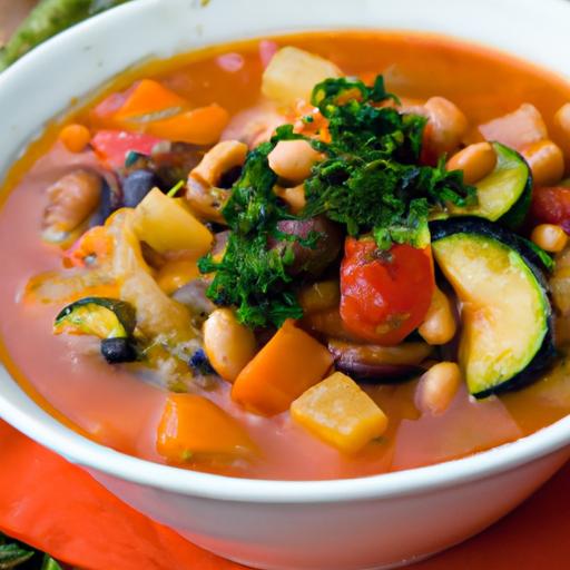 Hearty Vegetable Minestrone Soup: A Nutritious Classic Recipe