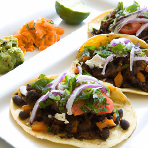 Sweet Potato & Black Bean Tacos: A Flavorful Fiesta Feast