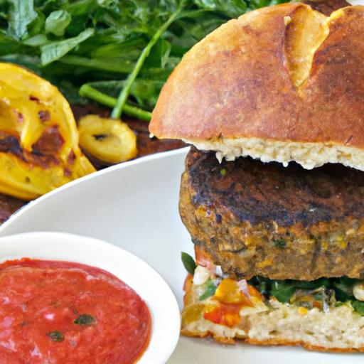 Hearty Lentil & Quinoa‍ Burgers: A Nutritious Twist